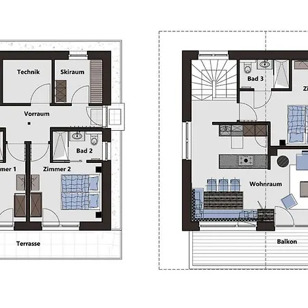 In With A Carport Ferienhaus *