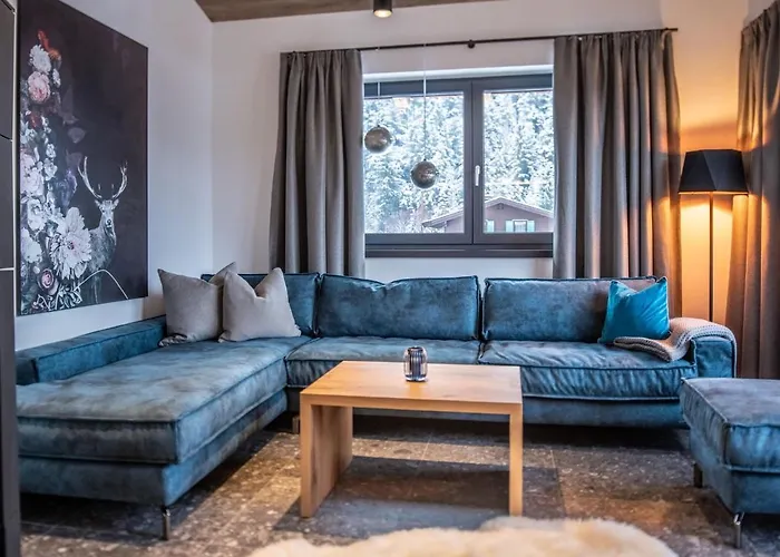 度假居 In Pinzgau Near Slopes & Sauna 瓦尔德平古