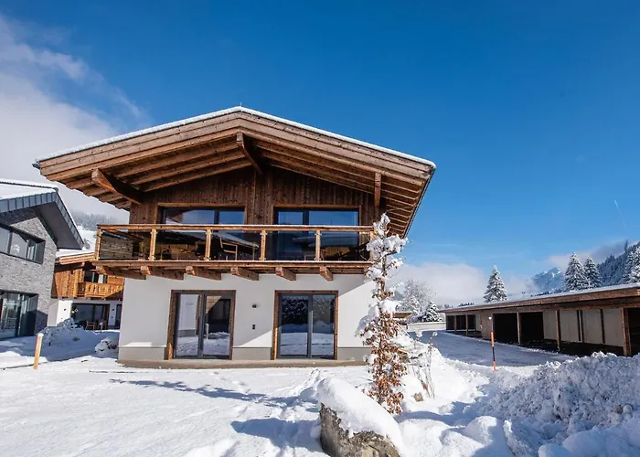 度假居 In Pinzgau Near Slopes & Sauna *